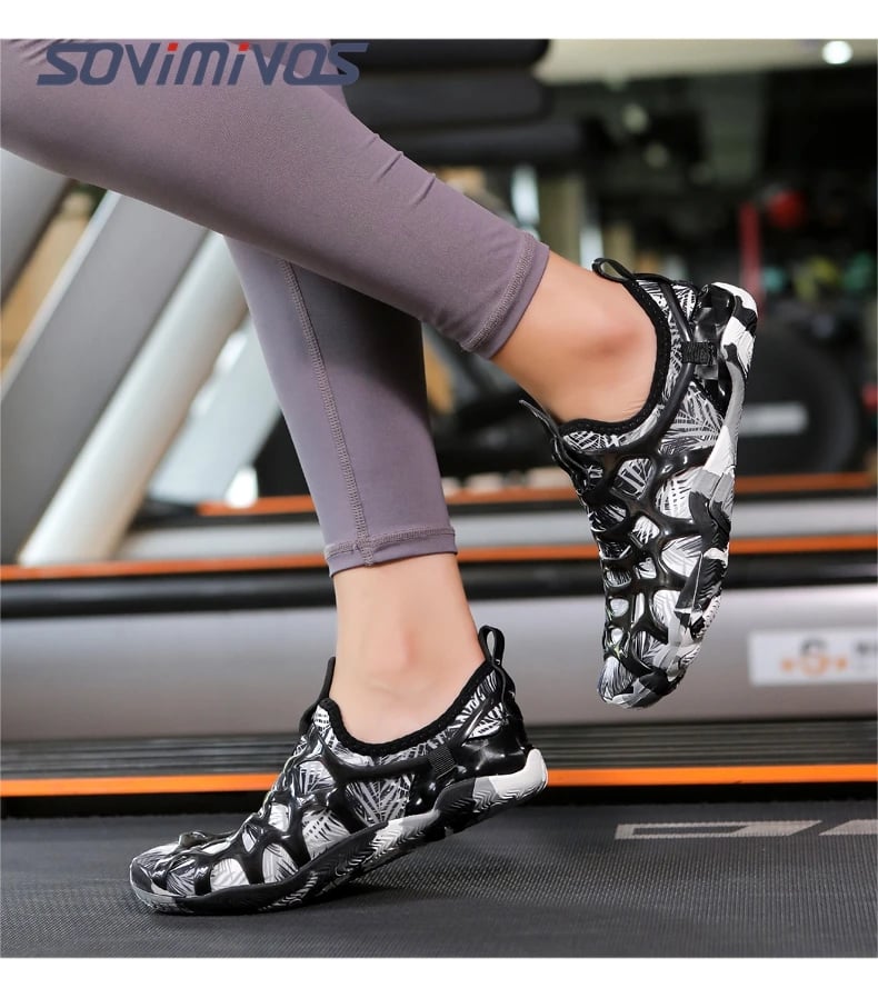 Men's Trail Running Shoes, Lightweight Athletic Zero Drop Barefoot Shoes Non Slip Outdoor Walking