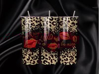 Leopard Print Love Tumbler