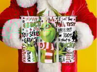 Image 3 of Grinch Christmas Tumbler