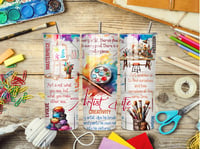 Artistic Creativity Tumbler