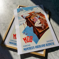 Image 1 of MOB | Martin Peikert - 1956 | Travel Poster | Vintage Poster