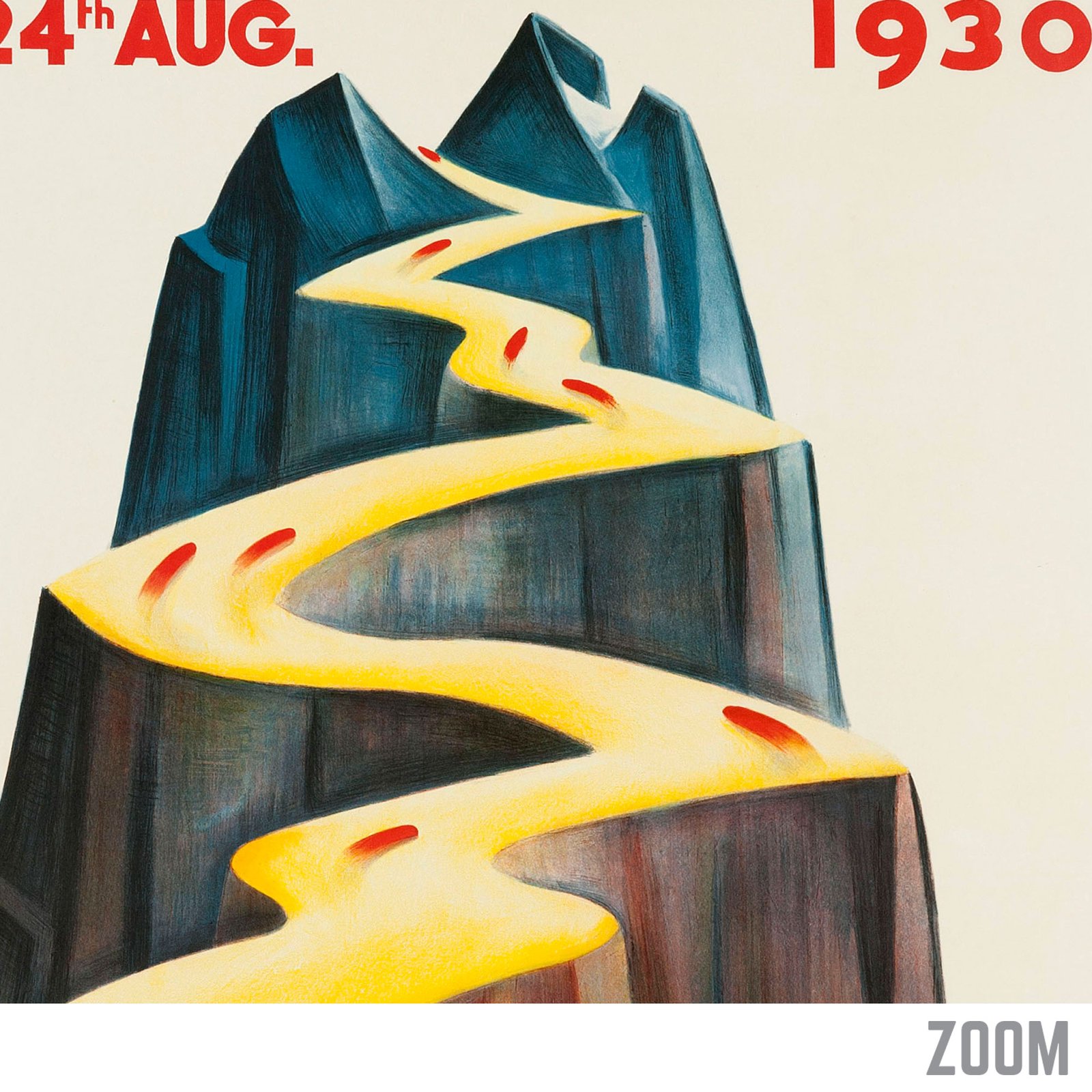 St Moritz | Karl Bickel - 1930 | Travel Poster | Vintage Poster