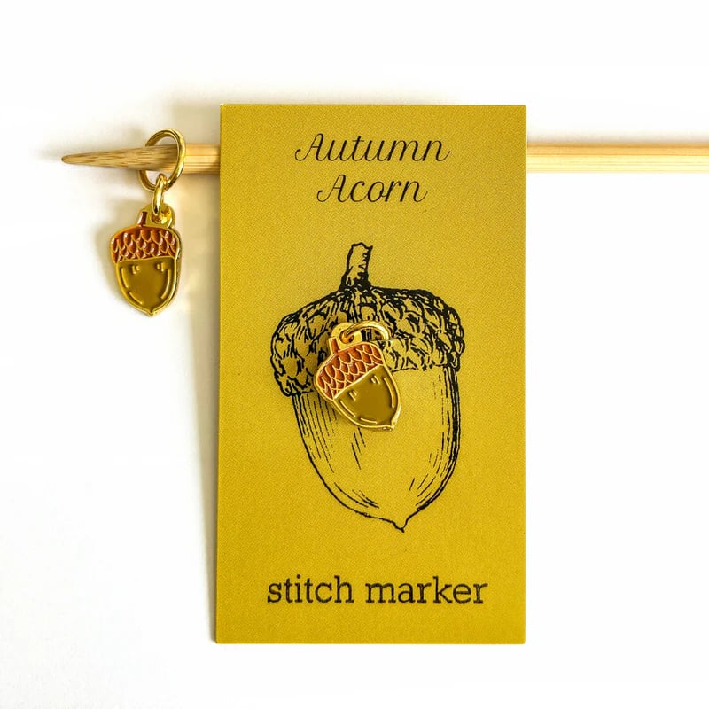 Image of Acorn Stitch Marker