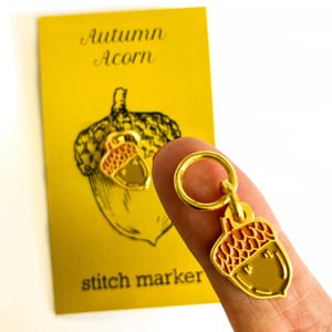 Image of Acorn Stitch Marker