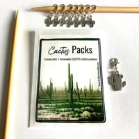 Image 3 of Cactus Stitch Markers