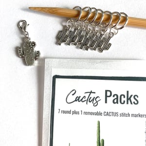 Image of Cactus Stitch Markers