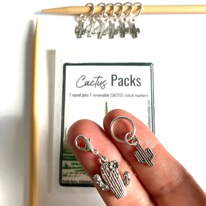 Image of Cactus Stitch Markers