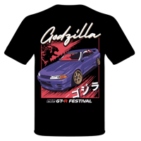 Image 1 of R32 GT-R Godzilla Shirt
