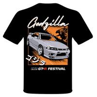 Image 1 of R33 GT-R Godzilla Shirt
