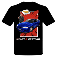 Image 1 of GT-R Festival Sakamoto 'Carbon Fiber' Shirt