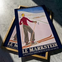 Image 1 of Le Markstein | Lucien Chauffard - 1929 | Travel Poster | Vintage Poster