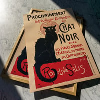 Image 1 of Le Chat noir | Théophile Alexandre Steinlen - 1896 | Event Poster | Vintage Poster