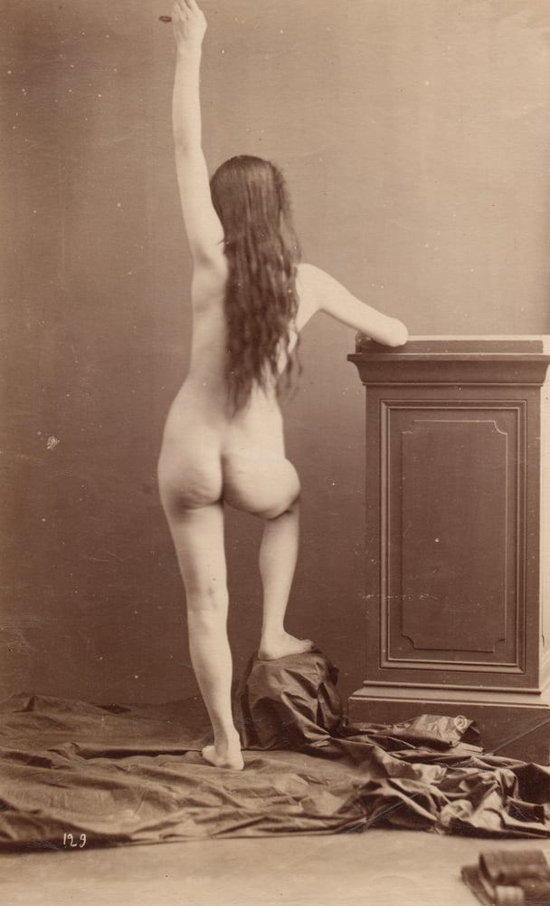 Image of Anonyme: nude study of a woman, ca. 1870