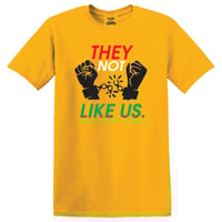 Image 3 of Not Like Us Free of Chains T-Shirt