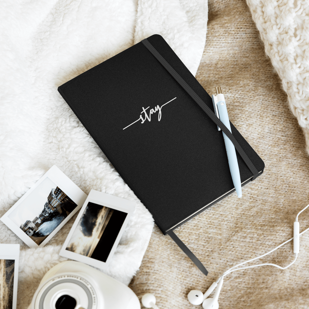Image of Stay Hardcover Bound Notebook