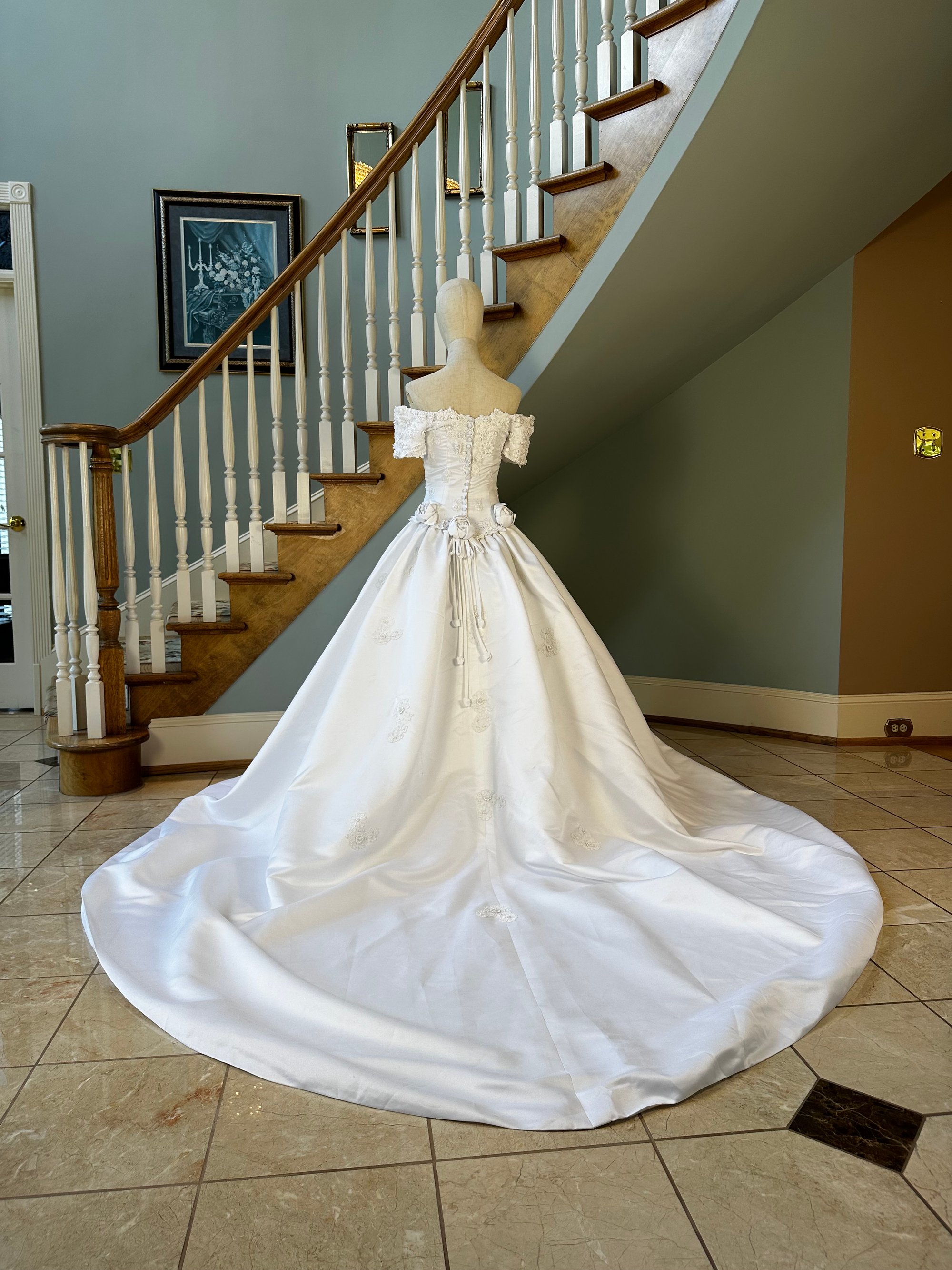 90s Flower Gown | Estelle Amore 90s Flower Gown | Estelle Amore