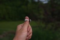 Image 2 of hubei turquoise // *adjustable* ring (7-9.25)