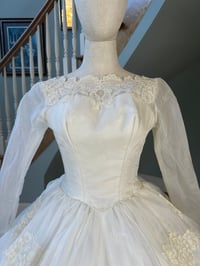 Image 4 of 1950s Wedding Ballgown