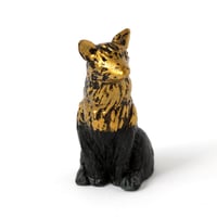 Image 2 of Golden wolf - sculpture