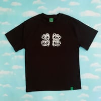 Image 2 of "Eyes" Logo Tee [B&W]