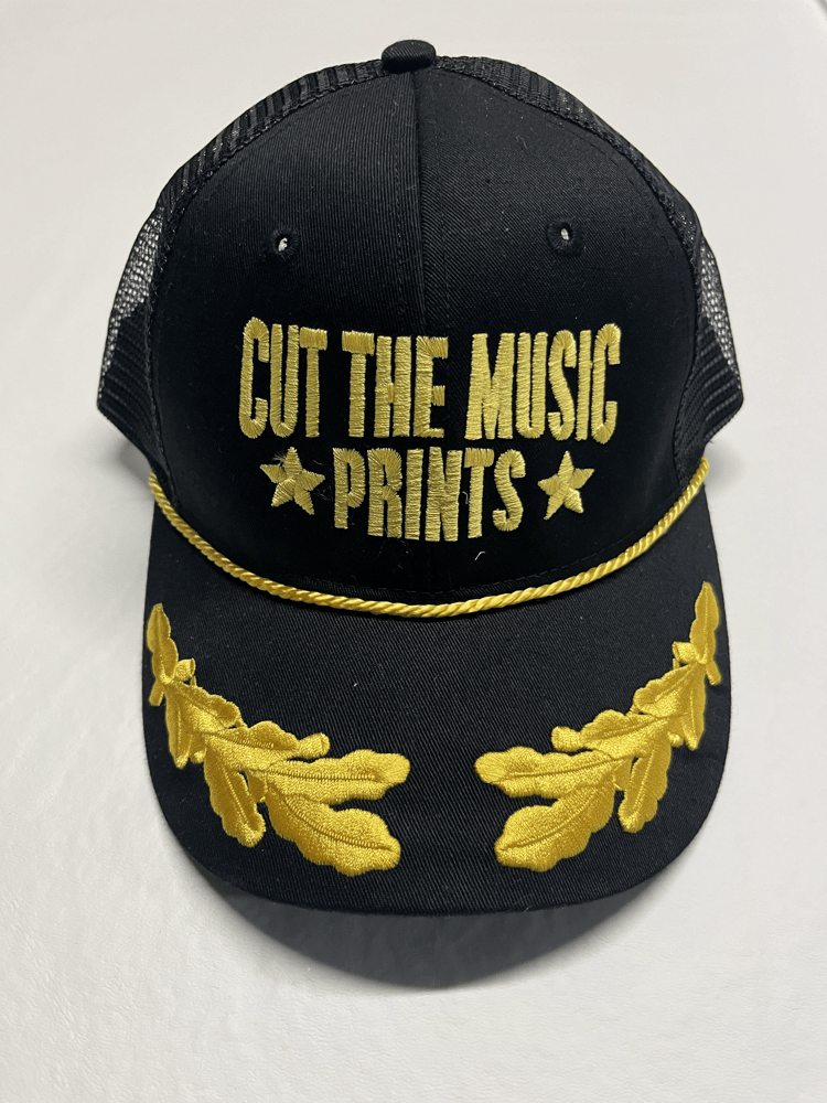 Image of Cut The Music Prints Oak Leaf Snapback