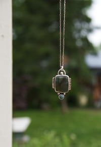 Image 2 of agate + agate talisman 