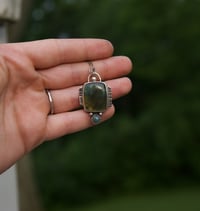 Image 1 of agate + agate talisman 