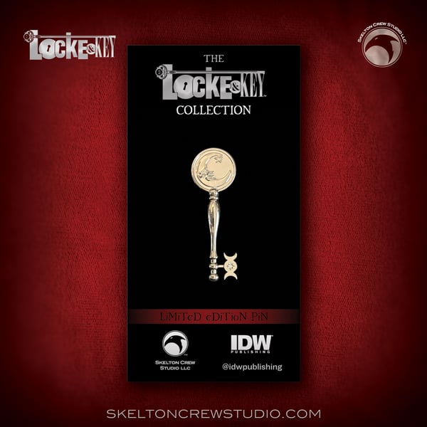 Image of Locke & Key: Moon Key Pin!