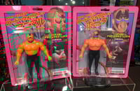 Image 1 of Junk Shop Dog Sofubi Vintage Style Legion of Doom Road Warriors Hawk and Animal Figures Set