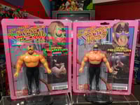 Image 2 of Junk Shop Dog Sofubi Vintage Style Legion of Doom Road Warriors Hawk and Animal Figures Set