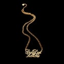 "Baby Dont Leave Me" Necklace GOLD