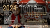 2024 Cake Smash Bucket List 