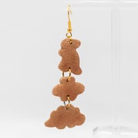 Image 2 of Dino Nugget Stack Earrings