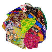 Image 1 of Boho Print Cotton Offcuts Craft Pack 25 Pieces