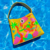 Wacky Tacky Sunshine - Hand Painted Purse