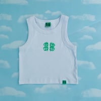 Image 4 of "Eyes" Logo Cropped Tank Top