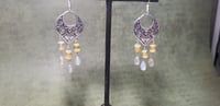 Image 1 of Australian Fire Opal Earrings