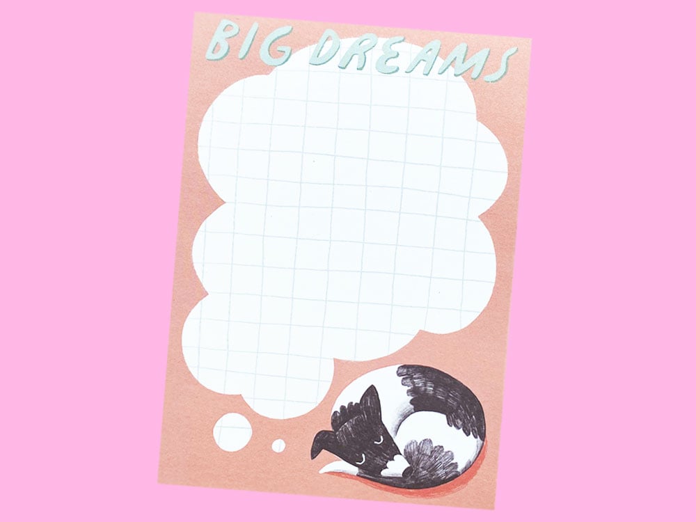 Image of NOTIZBLOCK Big Dreams
