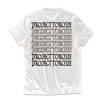 Image 1 of WHITE PROJECT TORQUE T-SHIRT