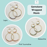 Image 5 of Gem Wrapped Earrings