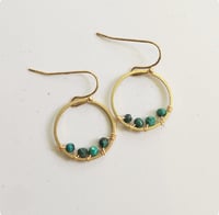 Image 18 of Gem Wrapped Earrings