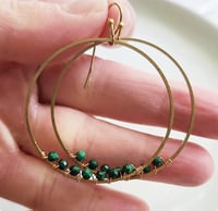 Image 19 of Gem Wrapped Earrings