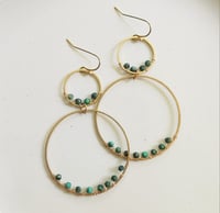 Image 20 of Gem Wrapped Earrings