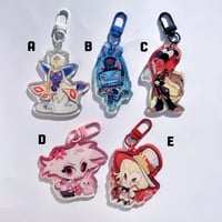 Image 9 of HAZBIN HOTEL& HELLUVA BOSS keychain 