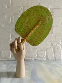 Image 5 of African Hand Woven Fans made from recycled plastic B
