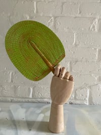 Image 4 of African Hand Woven Fans made from recycled plastic B
