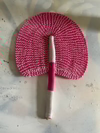 Image 9 of African Hand Woven Fans made from recycled plastic B