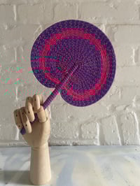 Image 10 of African Hand Woven Fans made from recycled plastic C
