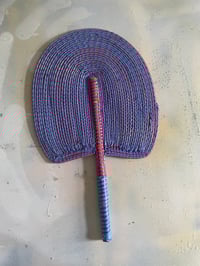 Image 9 of African Hand Woven Fans made from recycled plastic C