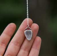 Image 5 of dainty fire opal necklace #2